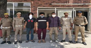 गैंगस्टर के मामले में फरार चल रहे तीन आरोपी गिरफ्तार