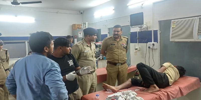 प्रेम प्रसंग के चलते बहन और उसके प्रेमी की हत्या, मुठभेड़ में फरार आरोपी गिरफ्तार